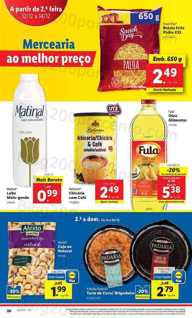 Antevisão Folheto LIDL Promoções de 12 a 18 dezembro - Edição Digital e Completa