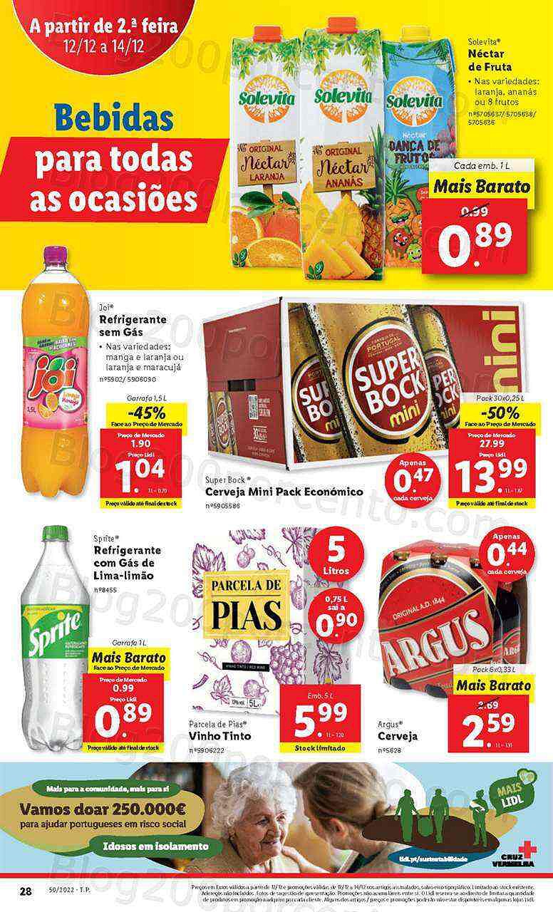 Antevisão Folheto LIDL Promoções de 12 a 18 dezembro - Edição Digital e Completa