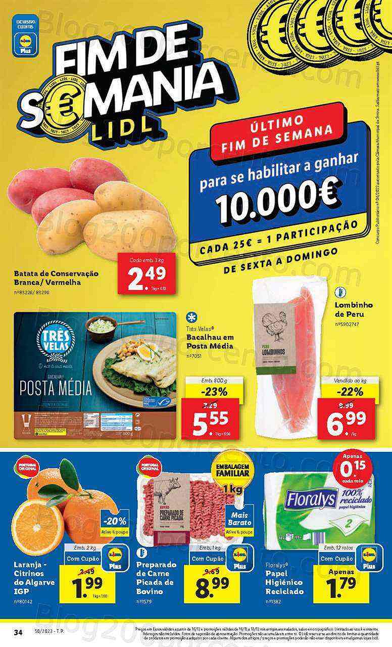 Antevisão Folheto LIDL Promoções de 12 a 18 dezembro - Edição Digital e Completa