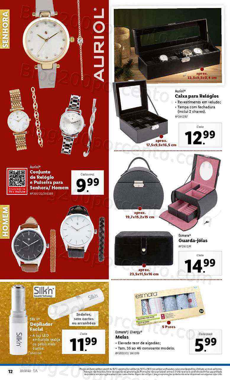 Antevisão Folheto LIDL Promoções de 12 a 18 dezembro - Edição Digital e Completa