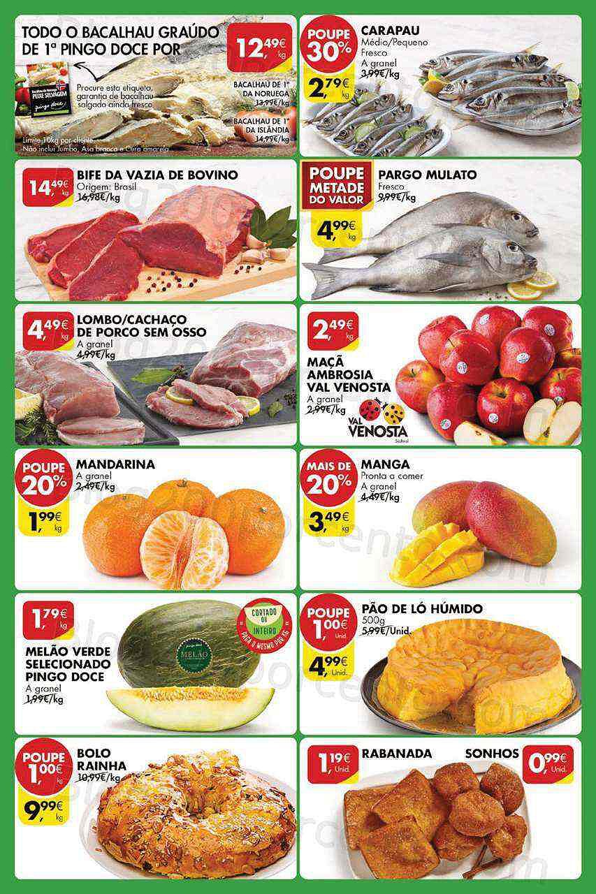 Antevisão Folheto PINGO DOCE Promoções Fim de Semana - 8 a 12 dezembro