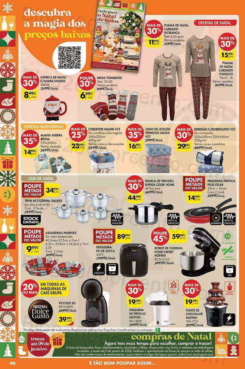 Antevisão Folheto PINGO DOCE Bazar Promoções de 13 a 19 dezembro