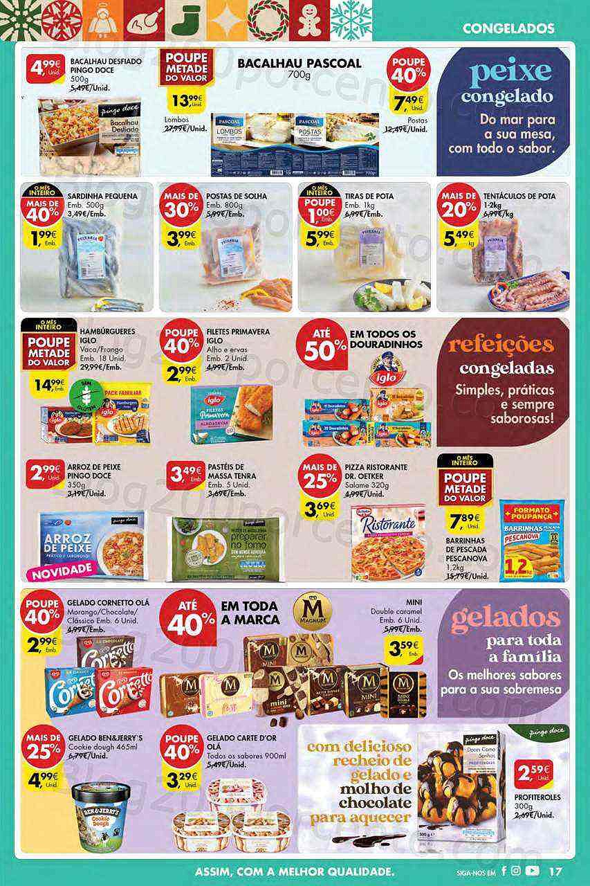 Antevisão Folheto PINGO DOCE Lojas Pequenas Promoções de 13 a 19 dezembro