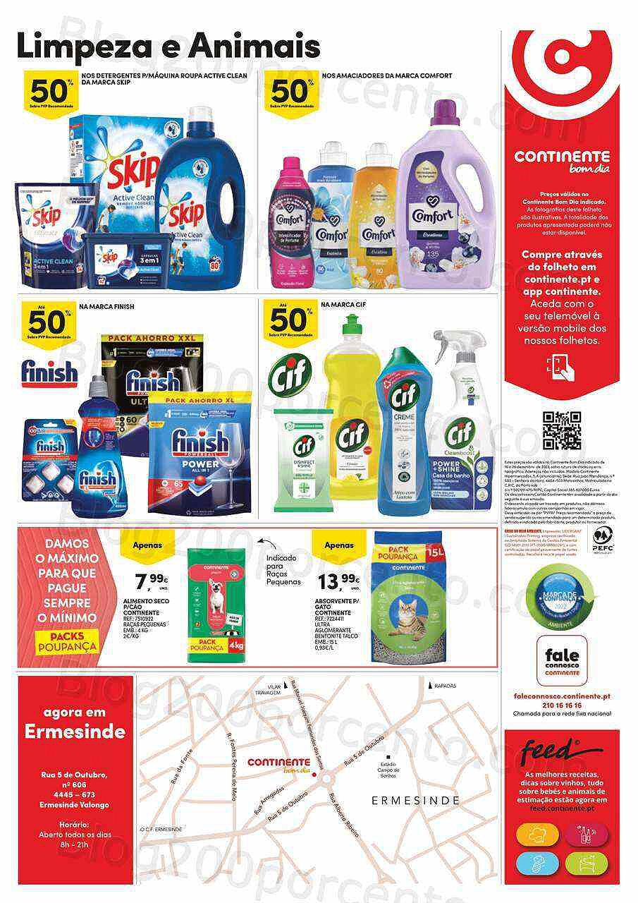 Antevisão Folheto CONTINENTE Abertura Ermesinde Promoções de 16 a 26 dezembro