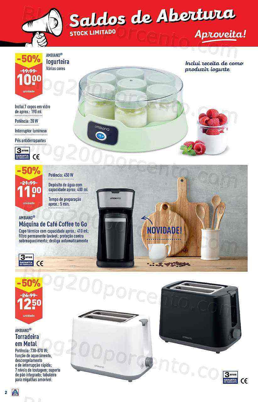 Antevisão Folheto ALDI Saldos + Aberturas Marco de Canaveses- 14 dezembro a 10 janeiro