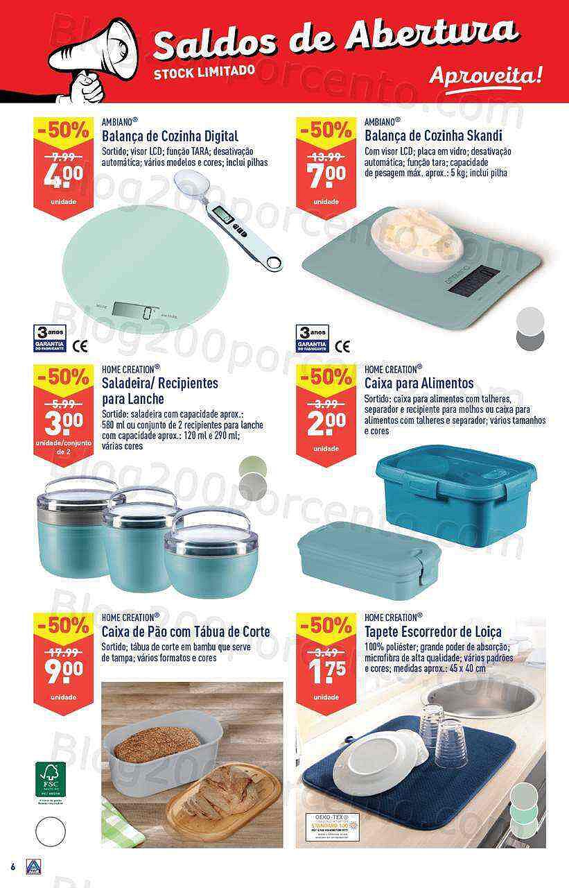 Antevisão Folheto ALDI Saldos + Aberturas Marco de Canaveses- 14 dezembro a 10 janeiro