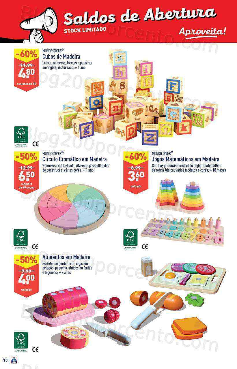 Antevisão Folheto ALDI Saldos + Aberturas Marco de Canaveses- 14 dezembro a 10 janeiro