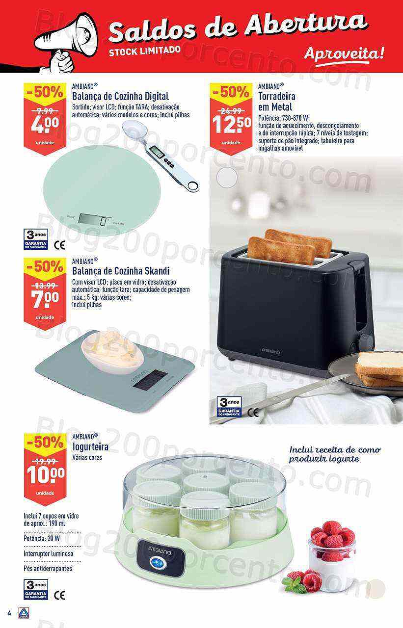 Antevisão Folheto ALDI Saldos + Aberturas Oliveira do Hospital - 16 dezembro a 10 janeiro 