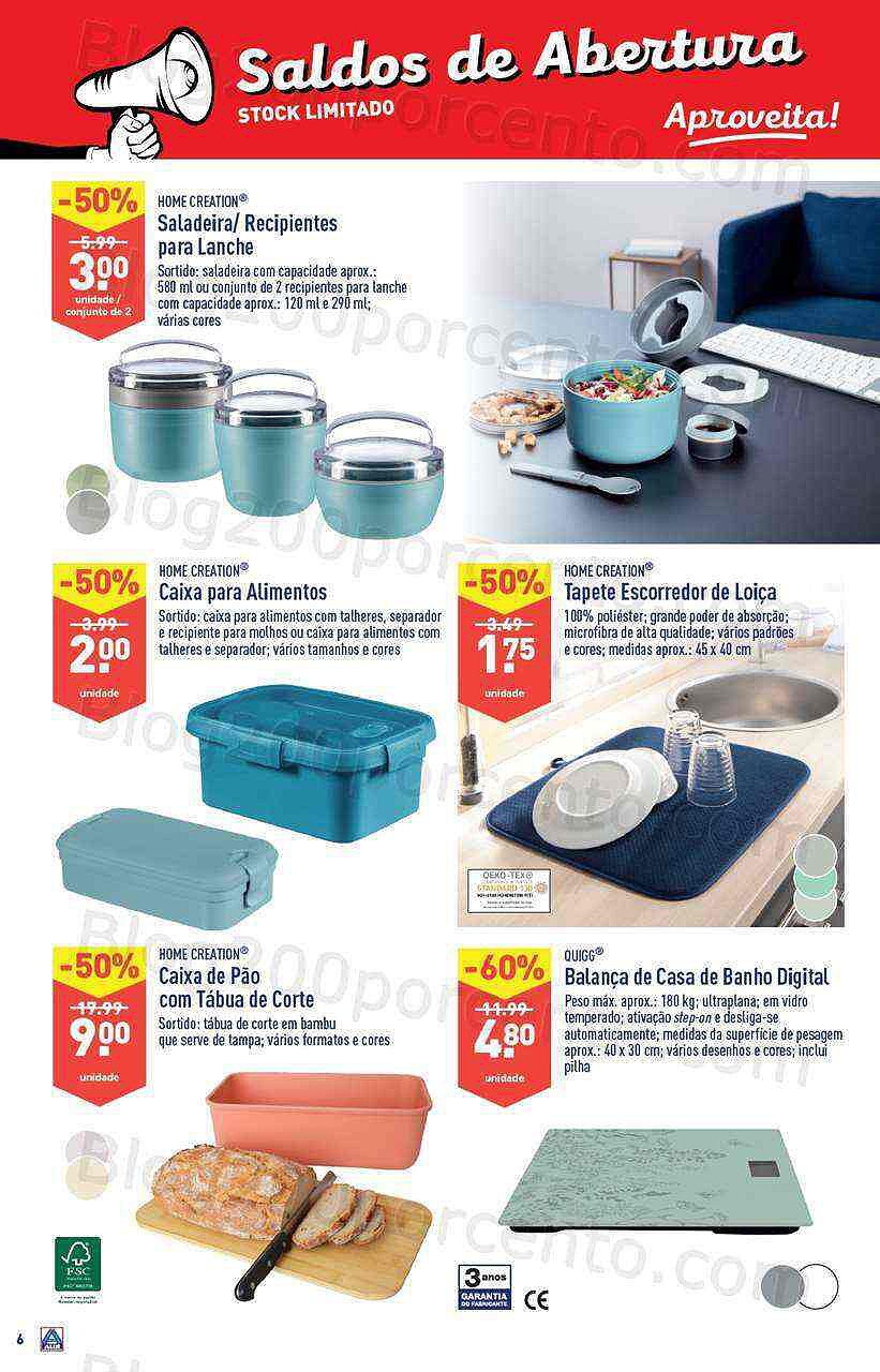 Antevisão Folheto ALDI Saldos + Aberturas Oliveira do Hospital - 16 dezembro a 10 janeiro 