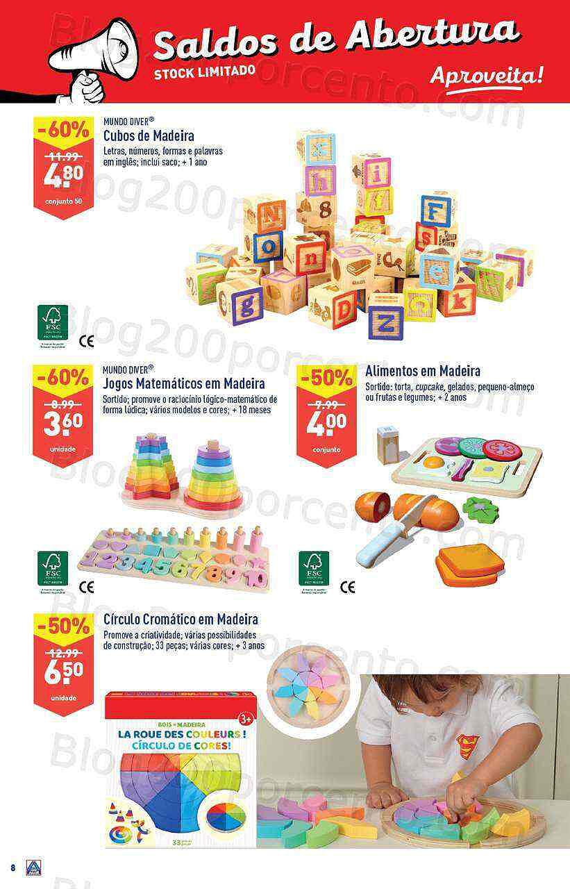 Antevisão Folheto ALDI Saldos + Aberturas Oliveira do Hospital - 16 dezembro a 10 janeiro 