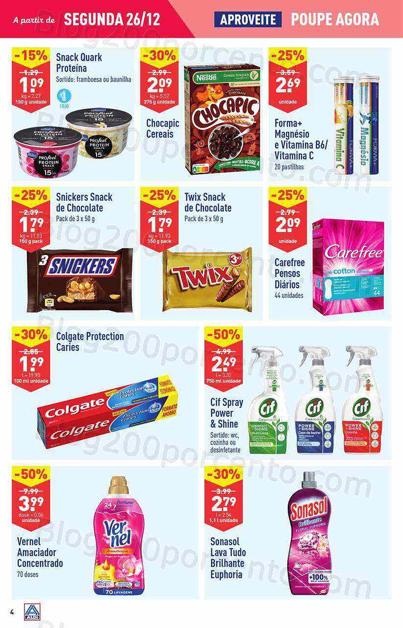 Antevisão Folheto ALDI Promoções de 26 dezembro a 3 janeiro