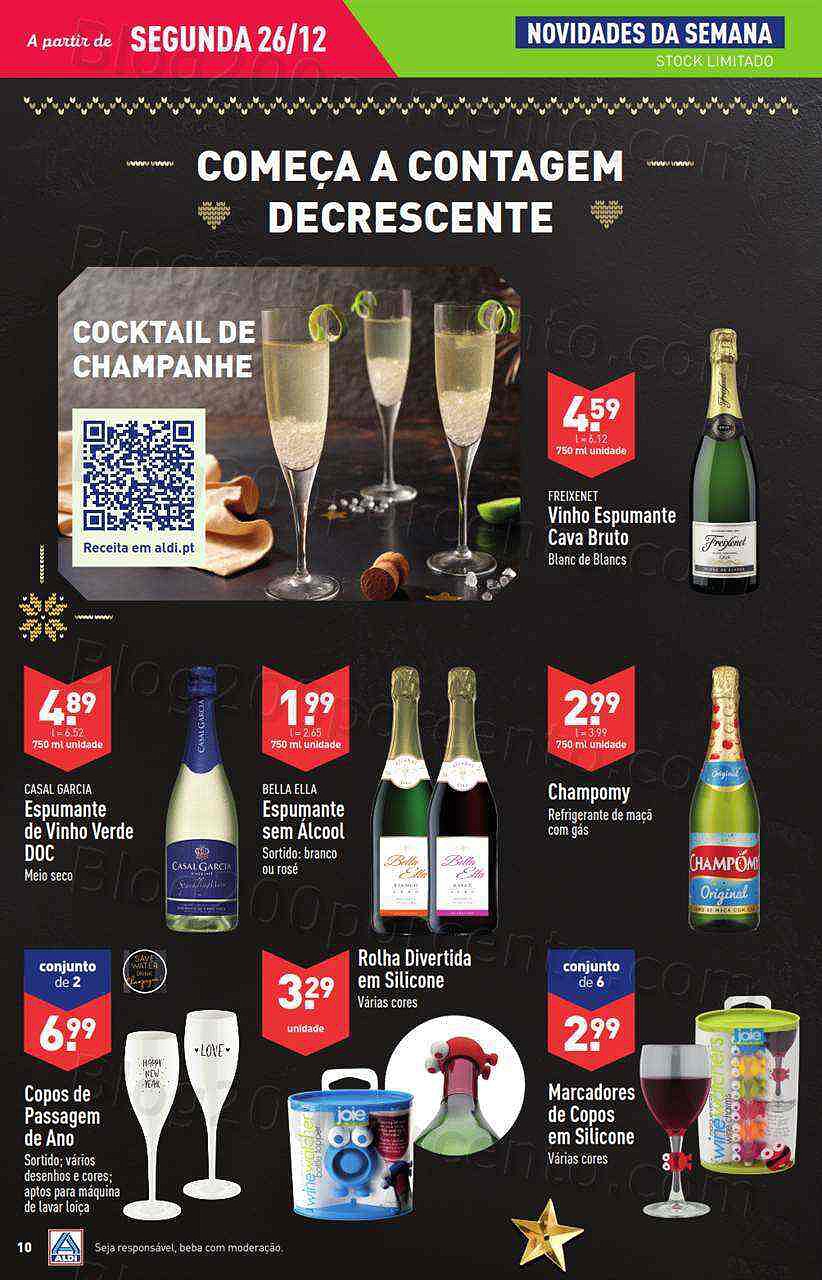 Antevisão Folheto ALDI Promoções de 26 dezembro a 3 janeiro