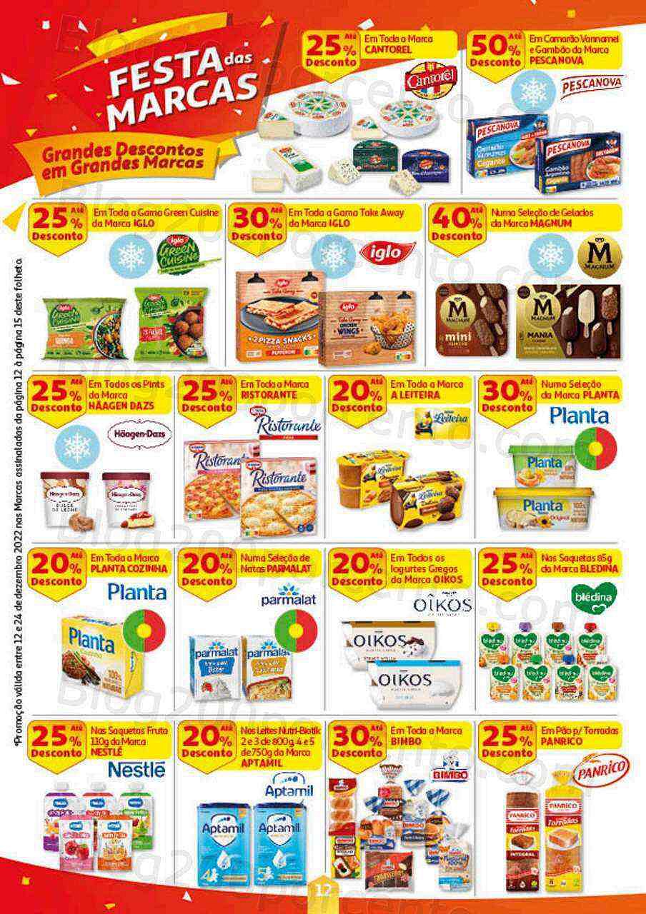 Antevisão Folheto AUCHAN Natal Promoções de 12 a 24 dezembro