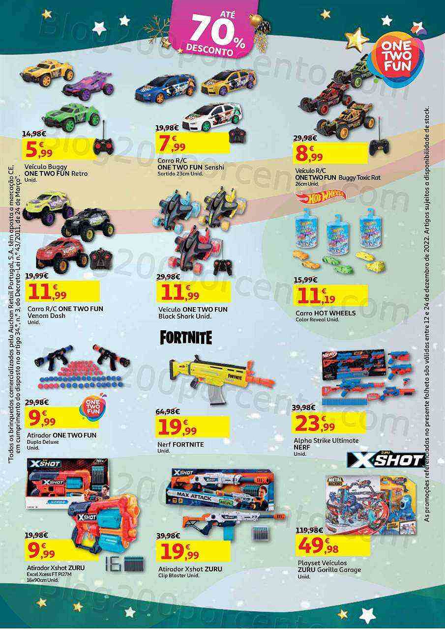 Antevisão Folheto AUCHAN Natal Promoções de 12 a 24 dezembro