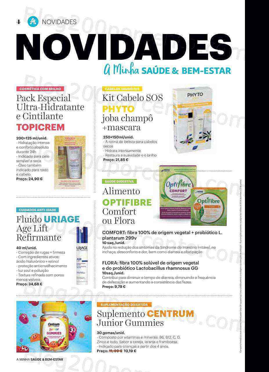 Antevisão Folheto AUCHAN Saúde e Bem-Estar Promoções de 26 dezembro a 22 janeiro