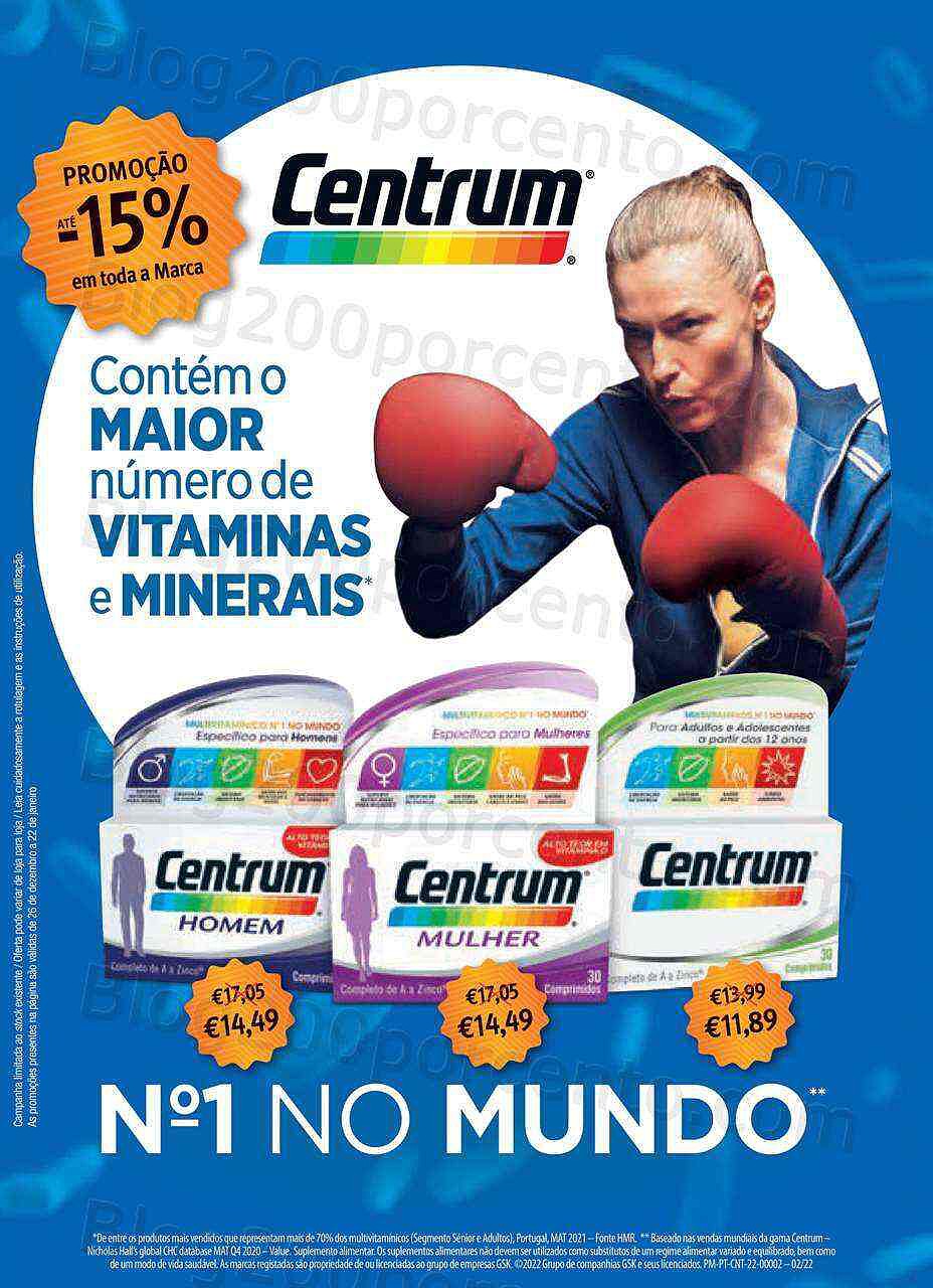 Antevisão Folheto AUCHAN Saúde e Bem-Estar Promoções de 26 dezembro a 22 janeiro