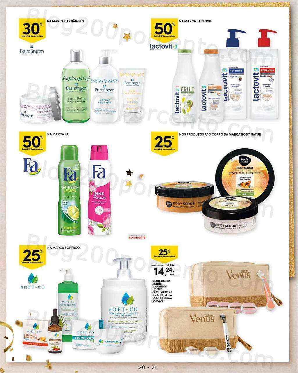 Antevisão Folheto CONTINENTE Beleza Promoções de 13 a 31 dezembro