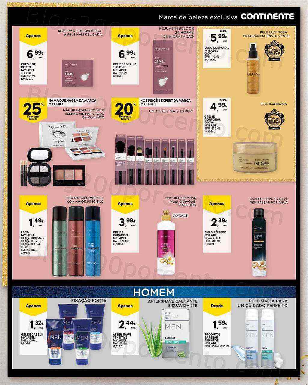 Antevisão Folheto CONTINENTE Beleza Promoções de 13 a 31 dezembro