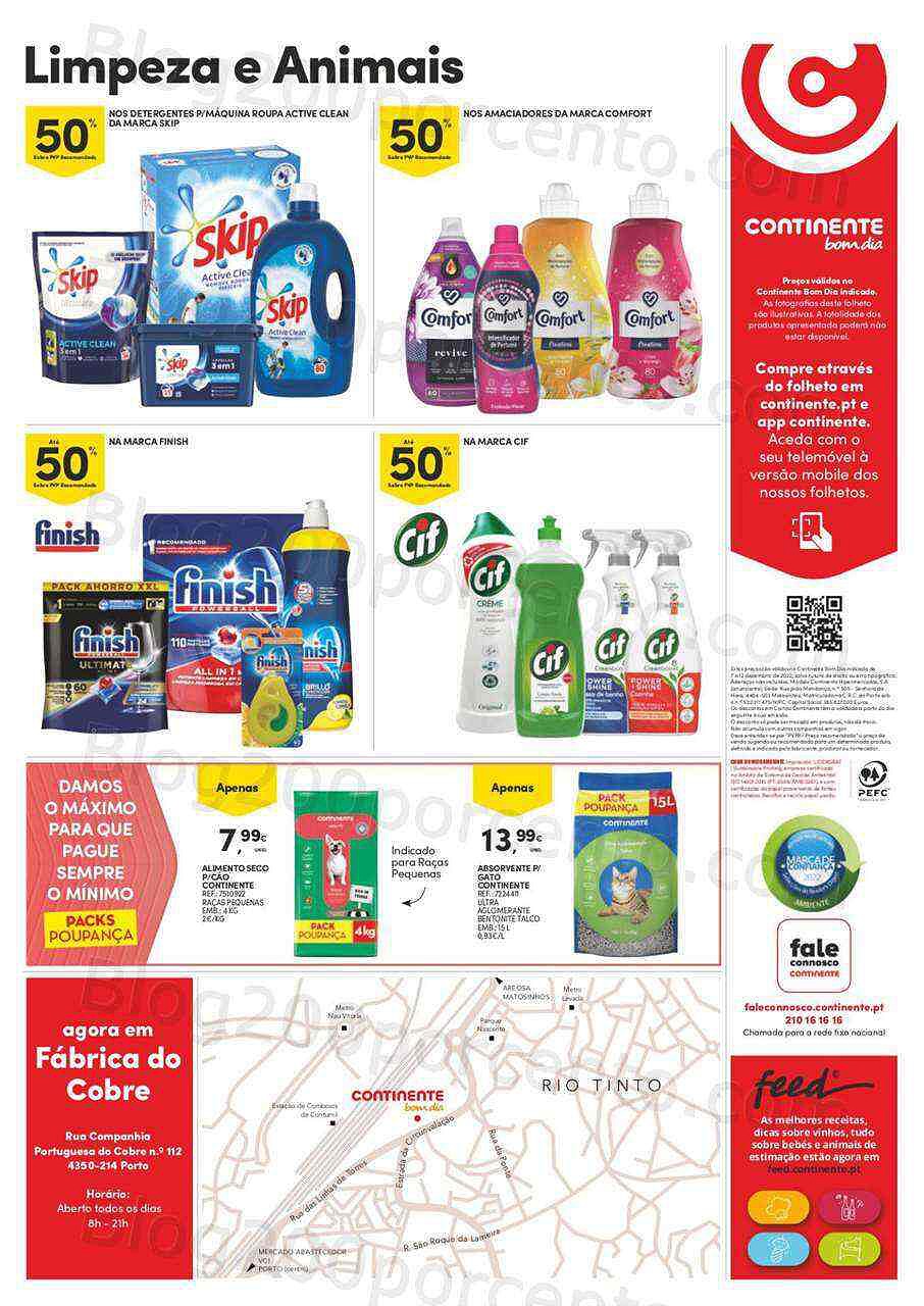 Antevisão Folheto CONTINENTE Bom Dia Fábrica do Cobre - Aberturas Promoções de 7 a 13 dezembro