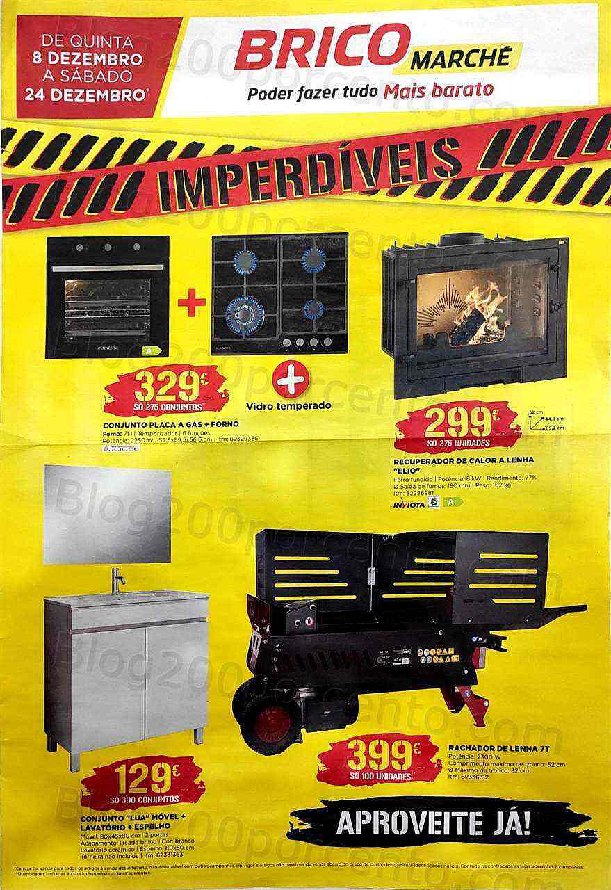 Antevisão Folheto BRICOMARCHÉ Imperdíveis de Natal - 8 a 24 dezembro