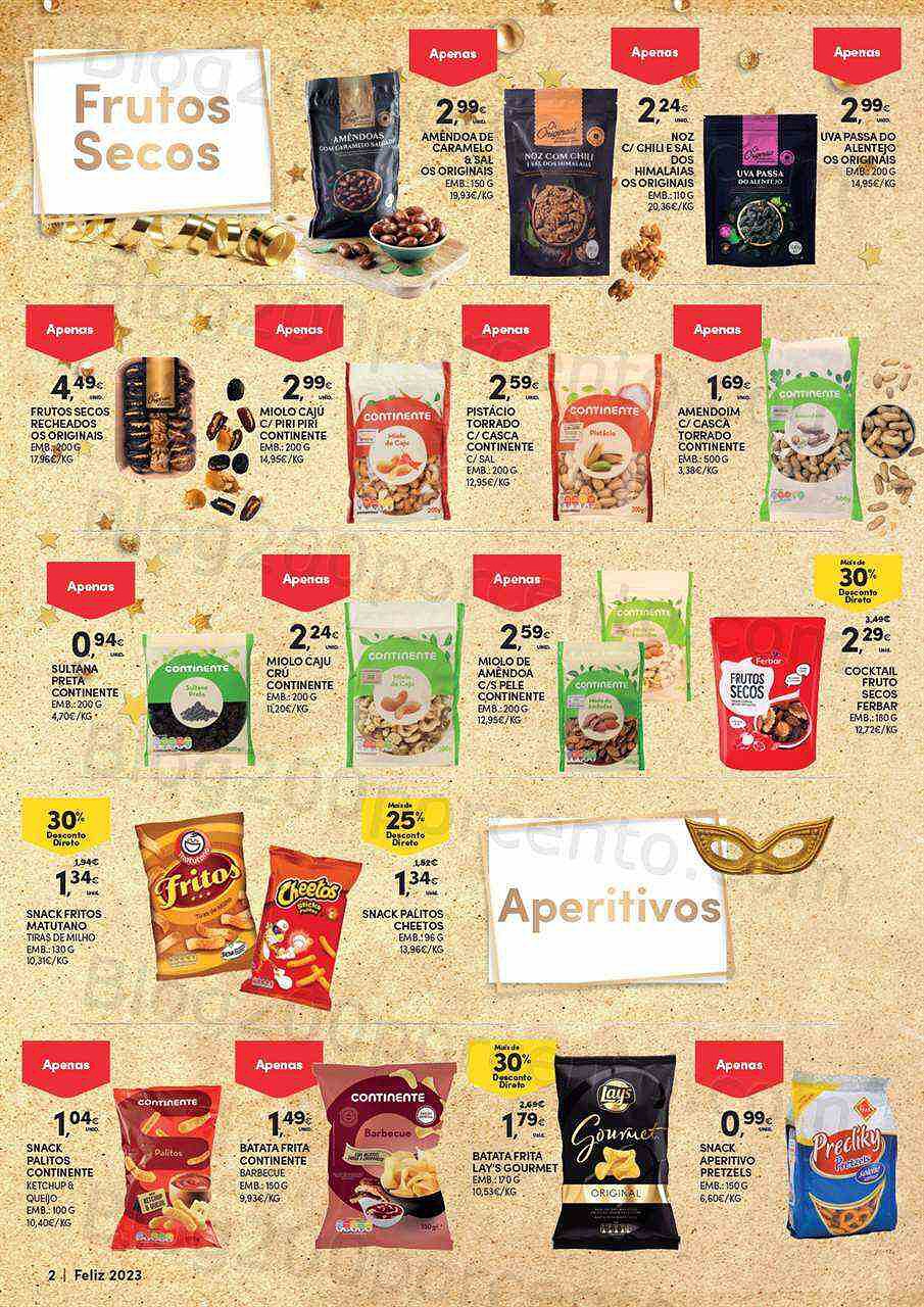 Antevisão Folheto CONTINENTE Fim de Ano - 26 dezembro a 4 janeiro