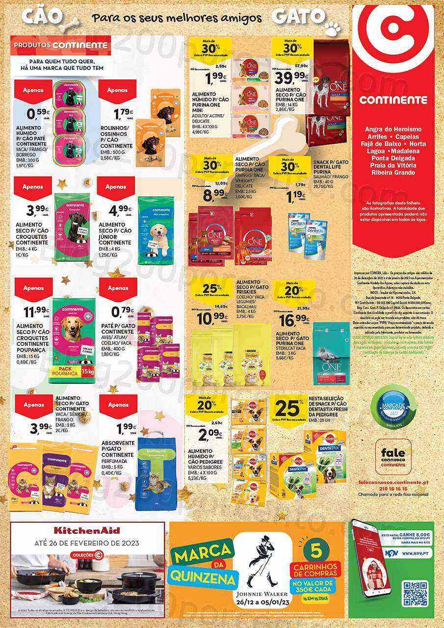 Antevisão Folheto CONTINENTE Fim de Ano - 26 dezembro a 4 janeiro