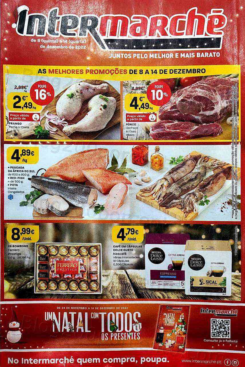Antevisão Folheto INTERMARCHÉ Contact Promoções de 8 a 14 dezembro