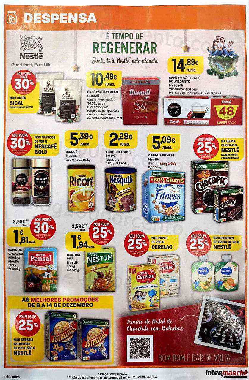 Antevisão Folheto INTERMARCHÉ Contact Promoções de 8 a 14 dezembro