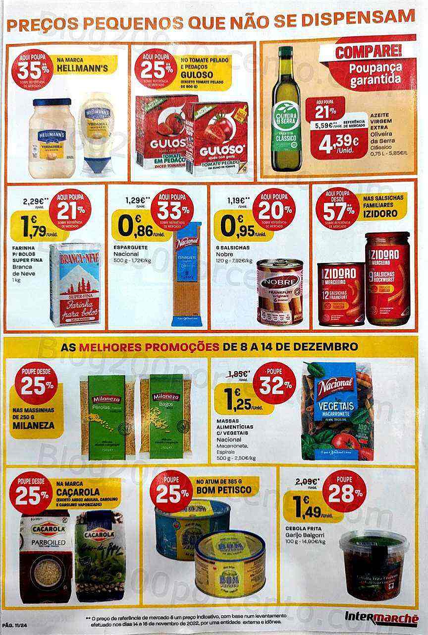 Antevisão Folheto INTERMARCHÉ Contact Promoções de 8 a 14 dezembro