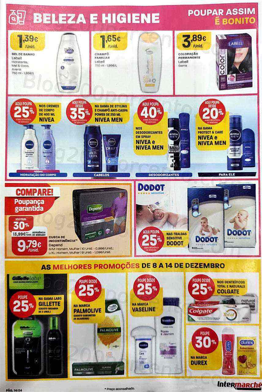 Antevisão Folheto INTERMARCHÉ Contact Promoções de 8 a 14 dezembro