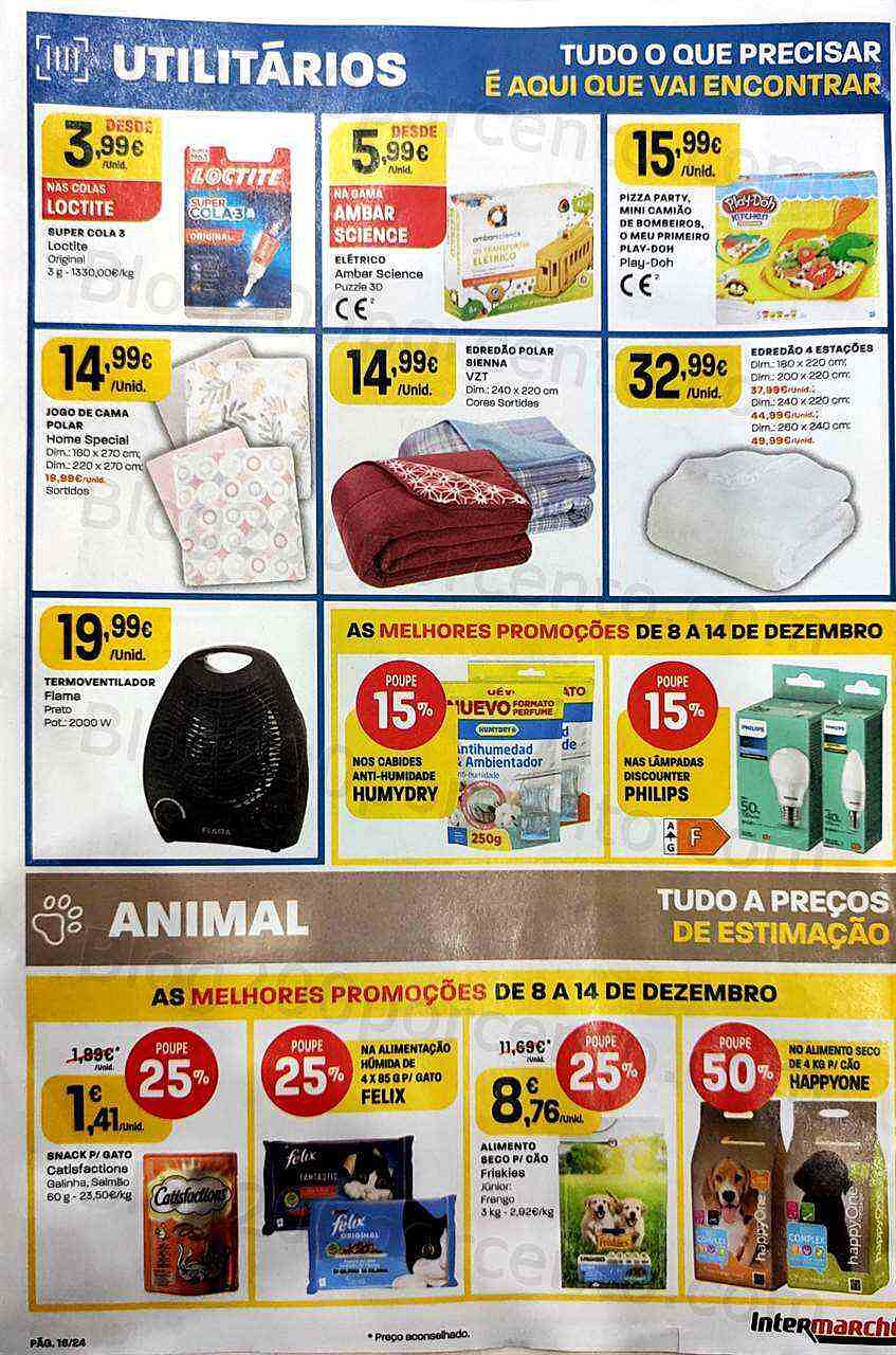 Antevisão Folheto INTERMARCHÉ Contact Promoções de 8 a 14 dezembro