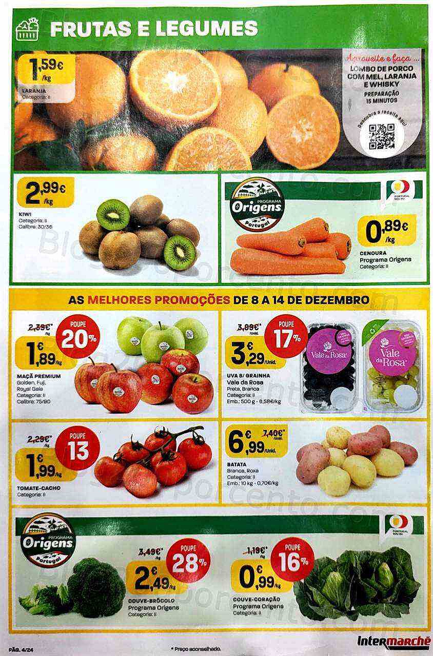 Antevisão Folheto INTERMARCHÉ Contact Promoções de 8 a 14 dezembro