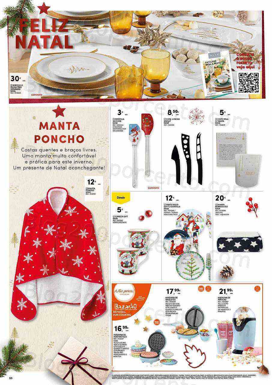 Antevisão Folheto CONTINENTE Bazar Promoções de 13 a 26 dezembro