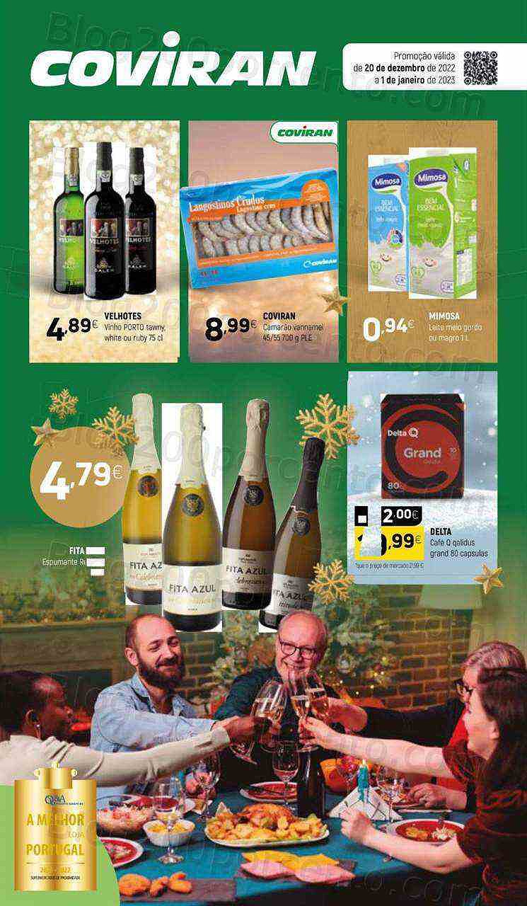 Antevisão Folheto COVIRAN Promoções de 20 dezembro a 1 janeiro