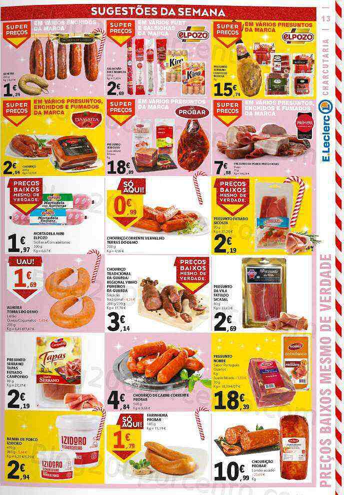 Antevisão Folheto E-LECLERC Promoções de 21 a 31 dezembro