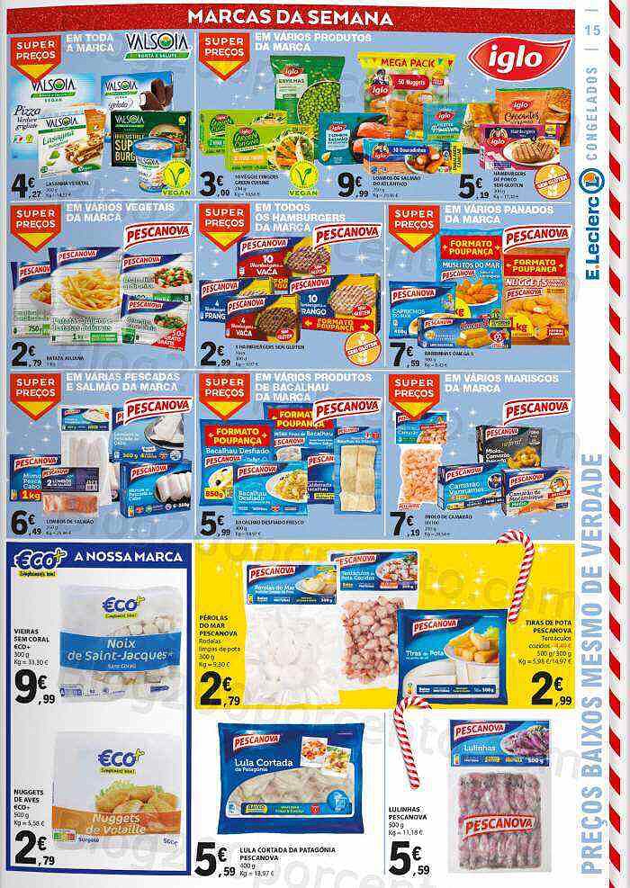 Antevisão Folheto E-LECLERC Promoções de 21 a 31 dezembro