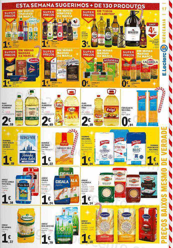 Antevisão Folheto E-LECLERC Promoções de 21 a 31 dezembro