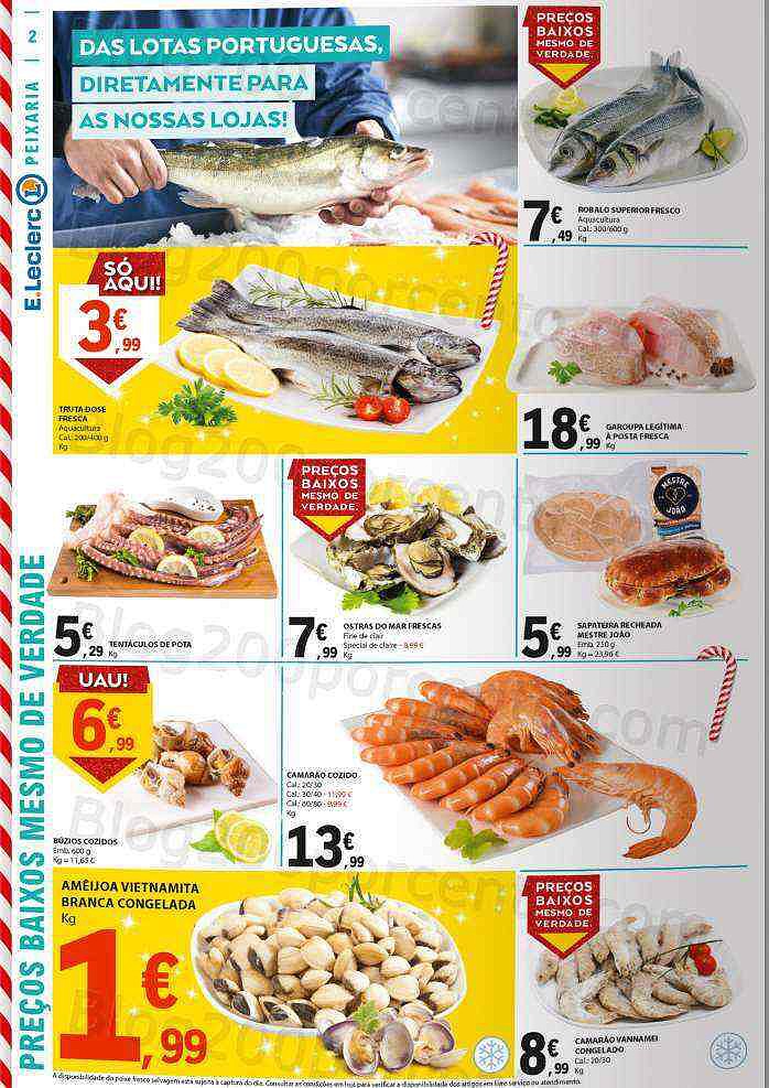Antevisão Folheto E-LECLERC Promoções de 21 a 31 dezembro