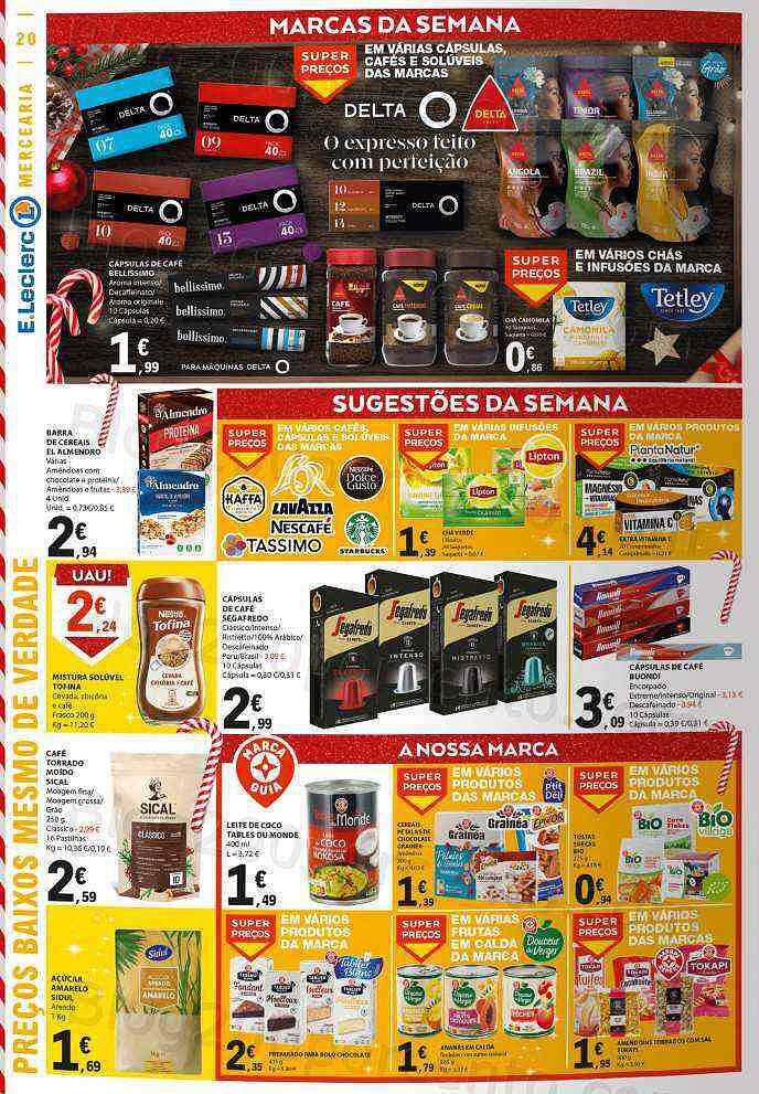 Antevisão Folheto E-LECLERC Promoções de 21 a 31 dezembro