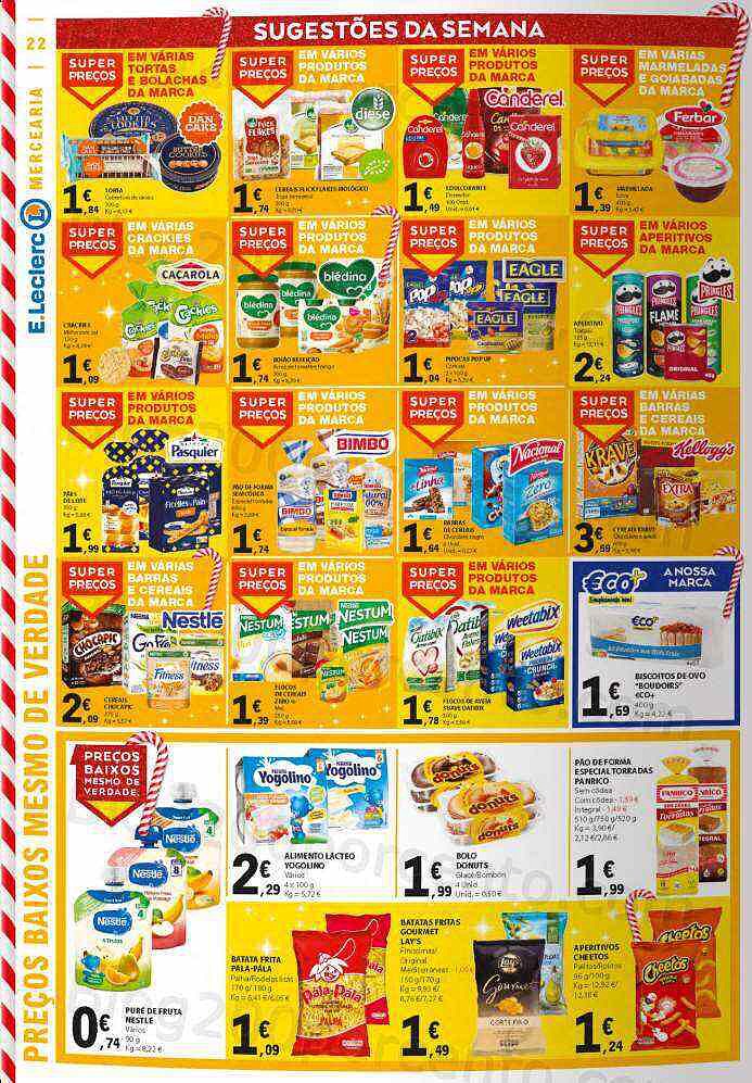 Antevisão Folheto E-LECLERC Promoções de 21 a 31 dezembro