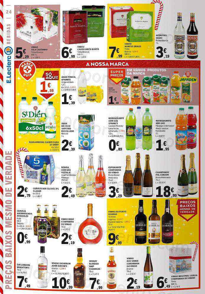 Antevisão Folheto E-LECLERC Promoções de 21 a 31 dezembro
