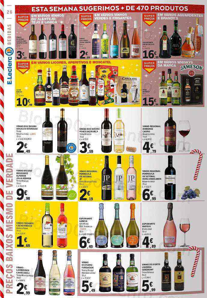 Antevisão Folheto E-LECLERC Promoções de 21 a 31 dezembro