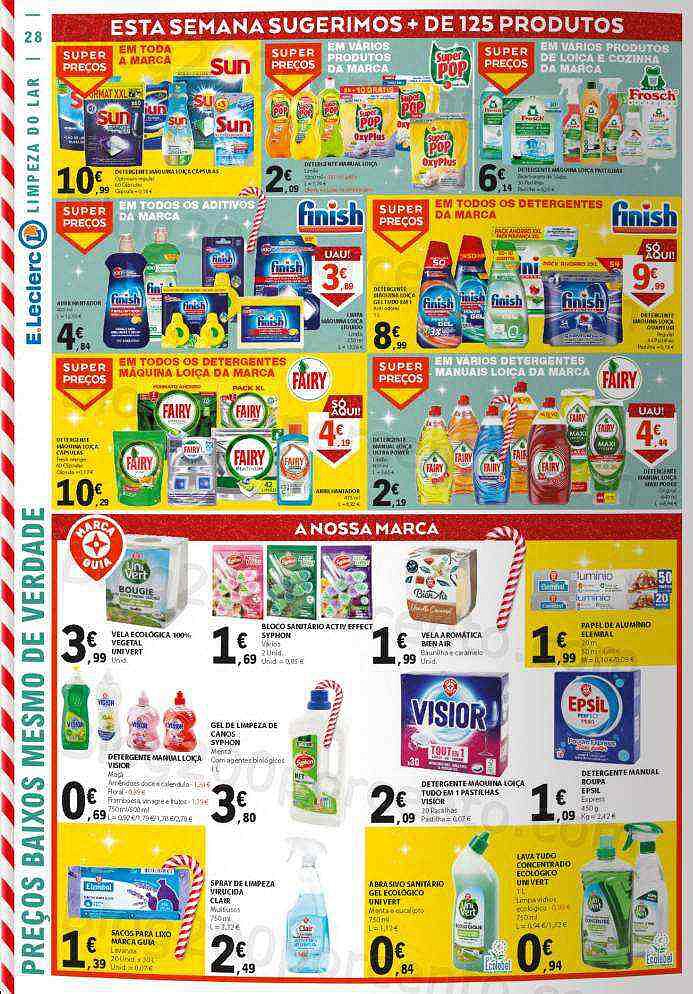 Antevisão Folheto E-LECLERC Promoções de 21 a 31 dezembro