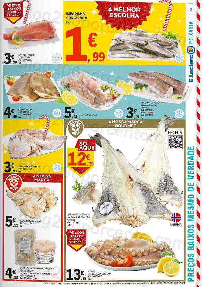 Antevisão Folheto E-LECLERC Promoções de 21 a 31 dezembro