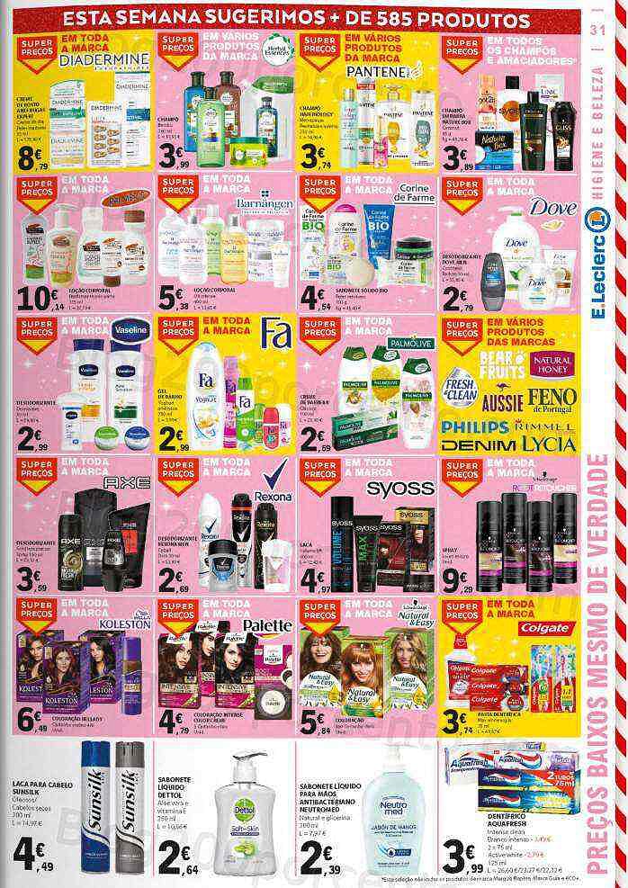 Antevisão Folheto E-LECLERC Promoções de 21 a 31 dezembro