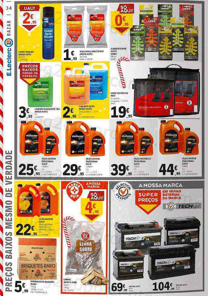 Antevisão Folheto E-LECLERC Promoções de 21 a 31 dezembro