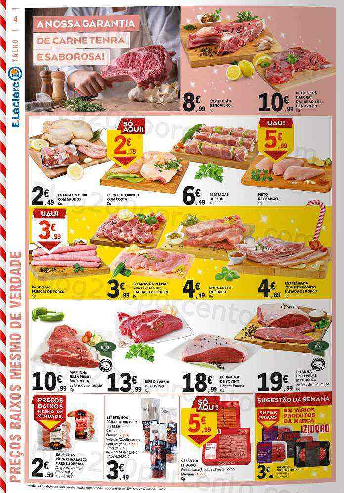 Antevisão Folheto E-LECLERC Promoções de 21 a 31 dezembro