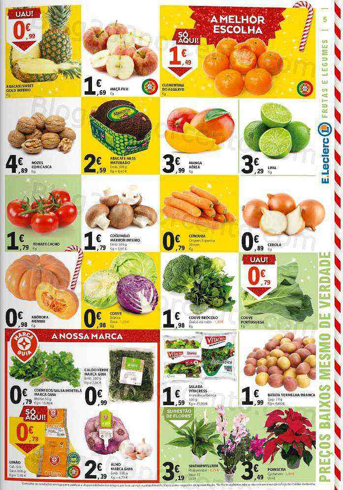 Antevisão Folheto E-LECLERC Promoções de 21 a 31 dezembro