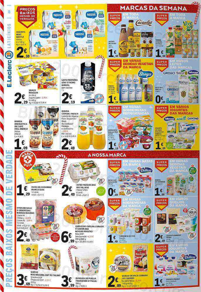 Antevisão Folheto E-LECLERC Promoções de 21 a 31 dezembro