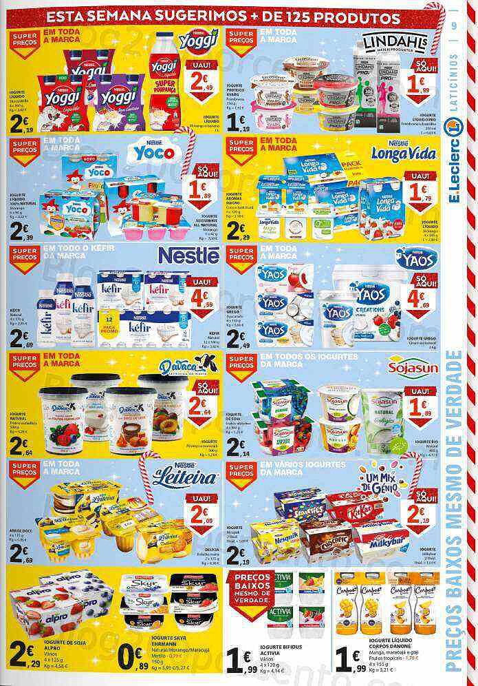 Antevisão Folheto E-LECLERC Promoções de 21 a 31 dezembro